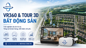 VR 360 TOUR - TOUR 3D DIGITAL TWIN TRONG BẤT ĐỘNG SẢN